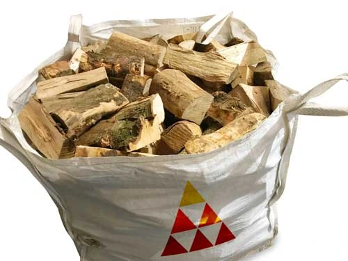 seasoned hardwood bulk bag